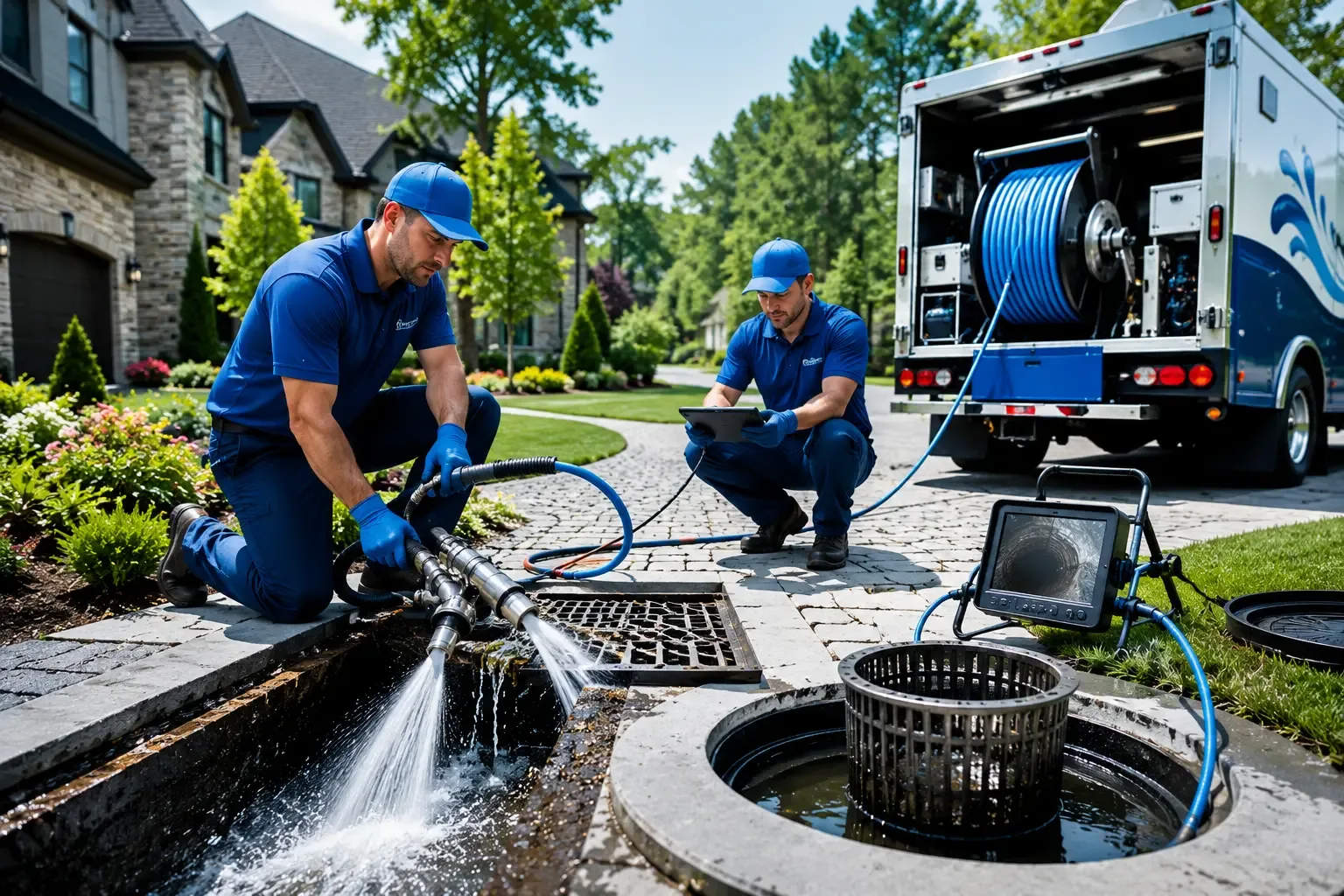 Local outdoor drain cleaning professionals in Bow, NH